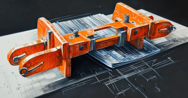 Photos compressed by a vice grip.