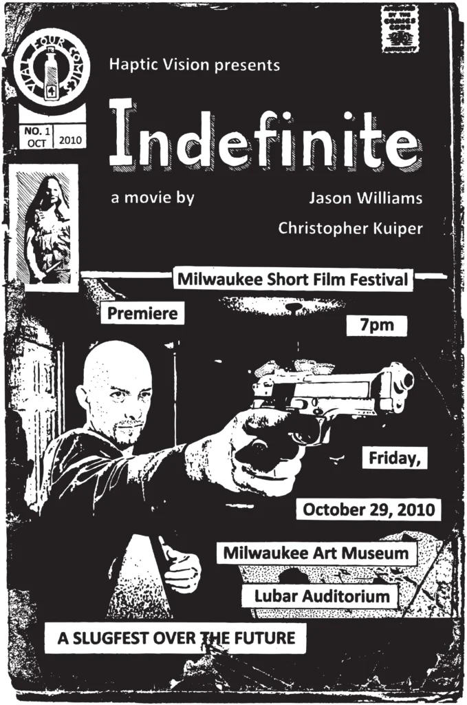 Indefinite premiere poster version 2 & DVD cover.