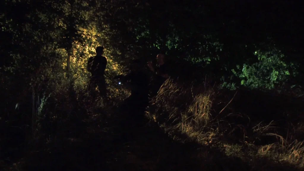 Back woods. (video still frame)