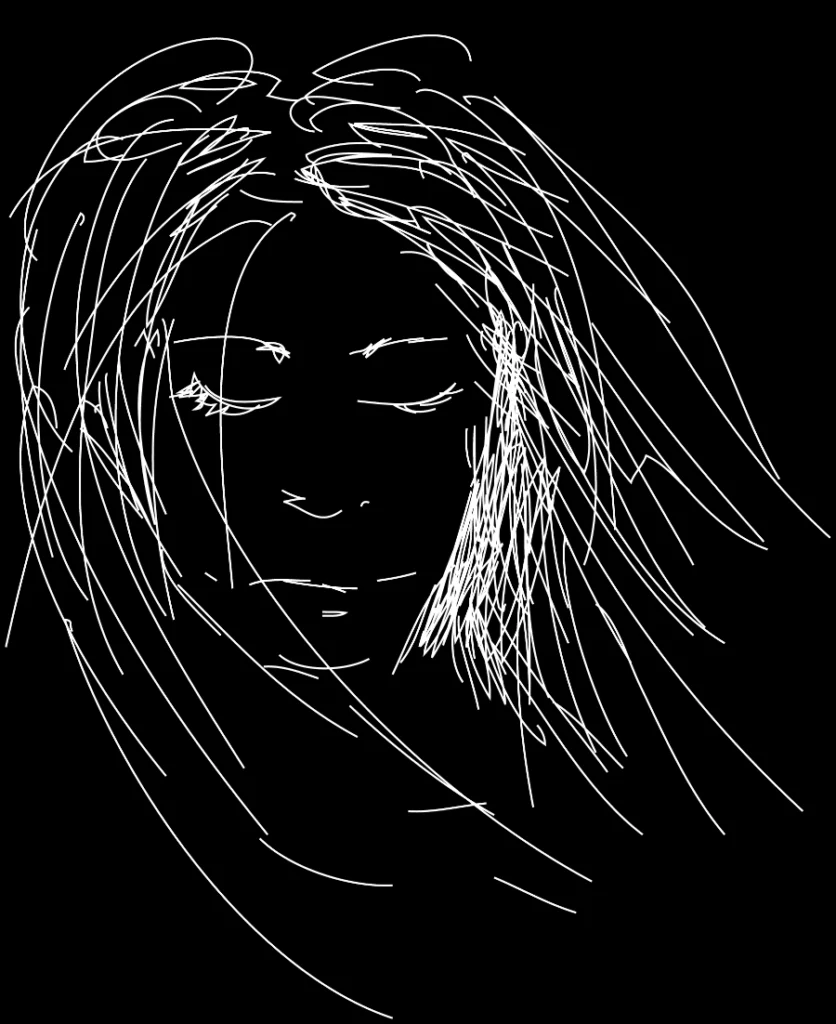 Amber character sketch 1.