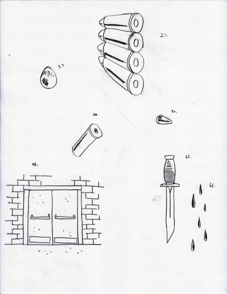 Opening concept drawing 6.