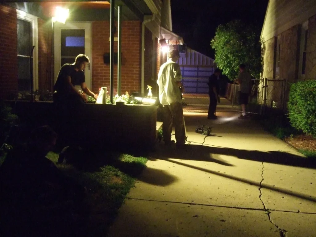 Behind the scenes. Fight choreography.