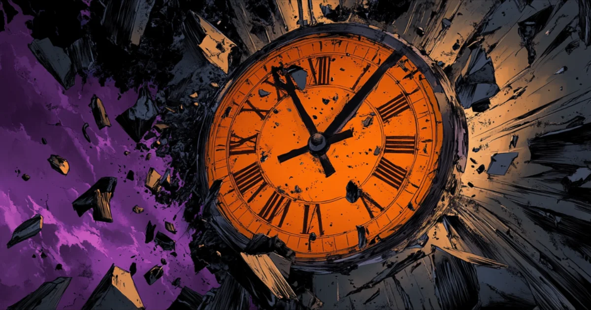 Clock. (digital art)