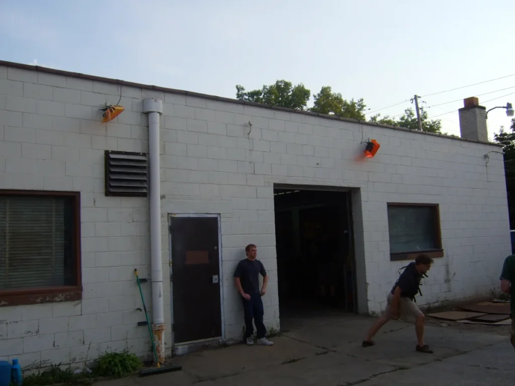 Behind the scenes. Office.